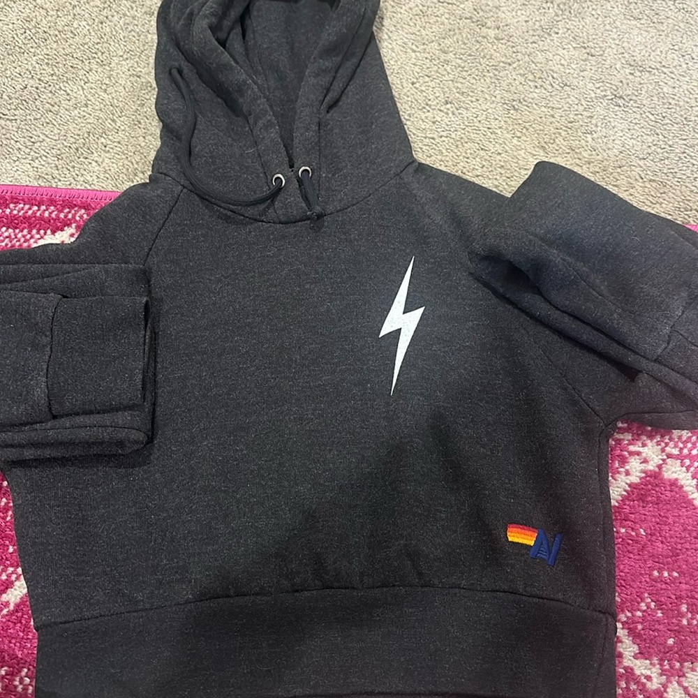Aviator Nation cropped hoodie